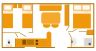 Camping Frankrijk Bretagne : louez votre mobil-home 2 chambres pour 4 personnes